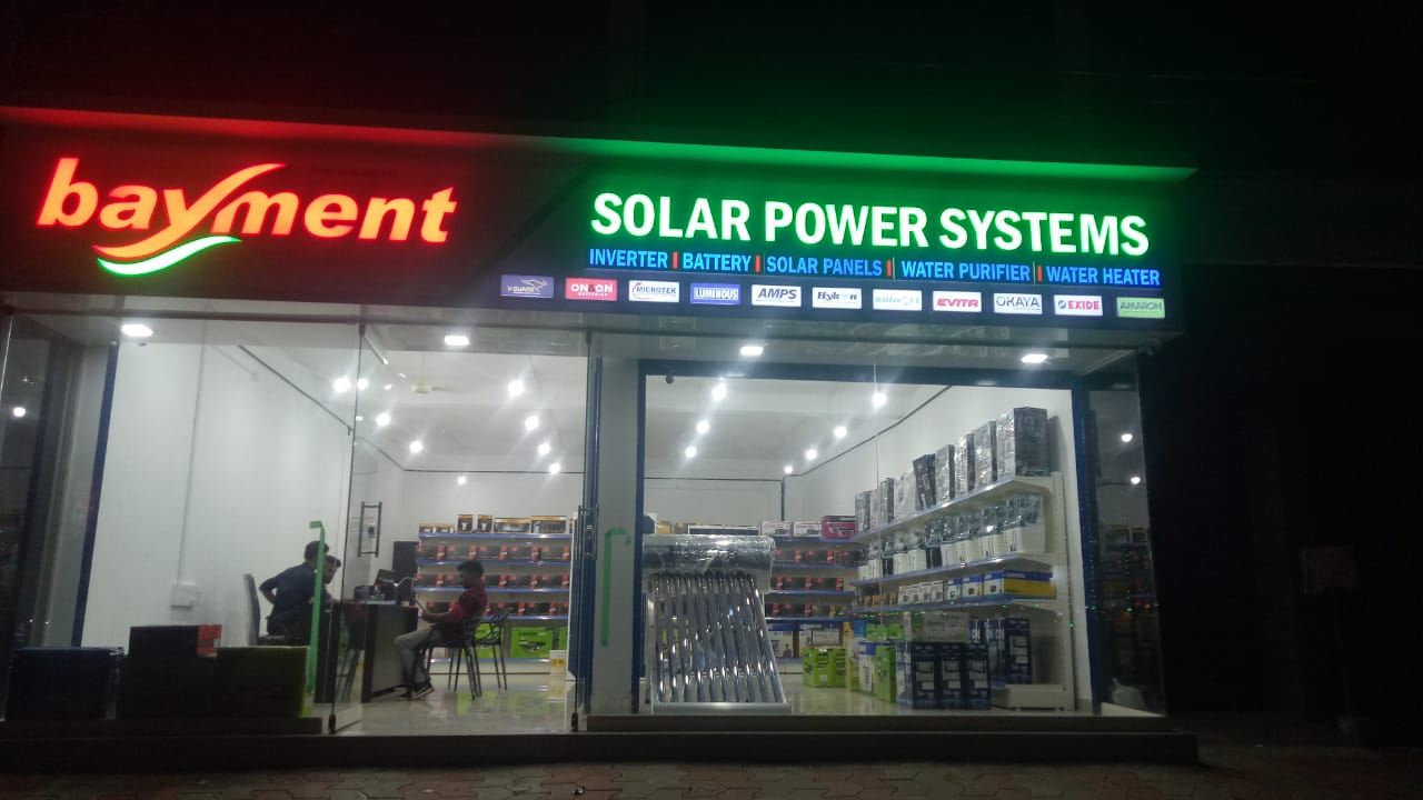 BAYMENT SOLAR POWER SYSTEM PATTAMBI